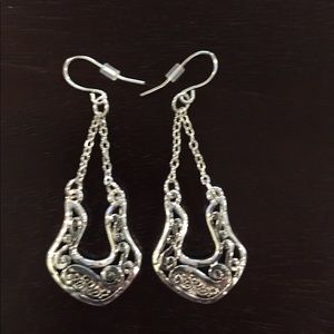 filigree drop earrings - Palm Beach Collection
